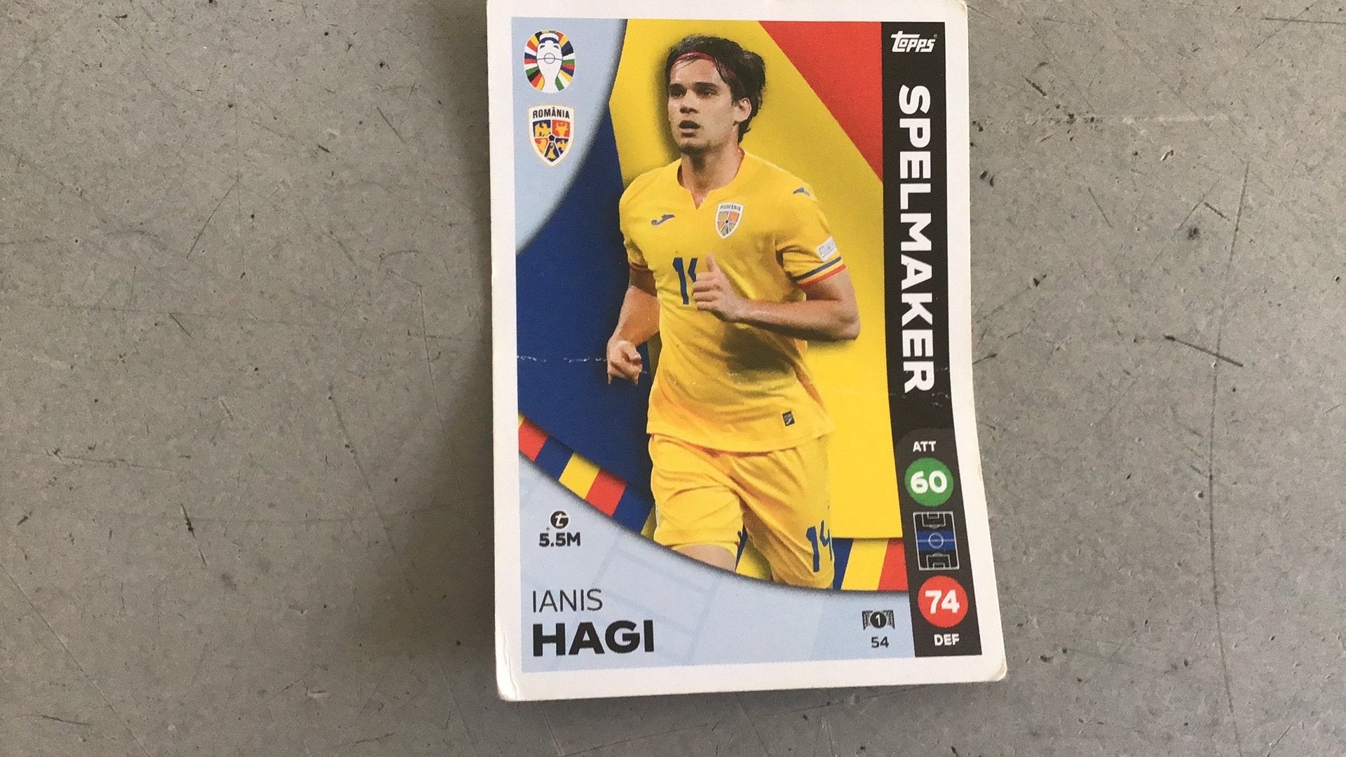 Voetbal plaatje Lidl., Ophalen, Zo goed als nieuw, Sport, 3 spelers of meer