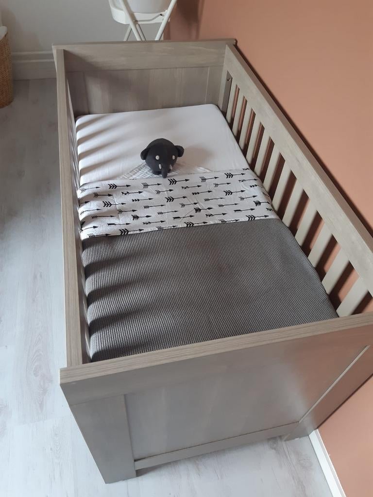 Nevada Babykamer Grijs 3-delig, Ophalen, Zo goed als nieuw, Jongetje of Meisje