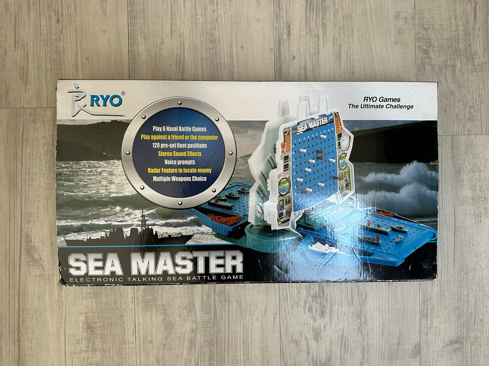 Sea Master RYO Elektronisch Zeeslag Spel, Een of twee spelers, Ophalen of Verzenden, Gebruikt