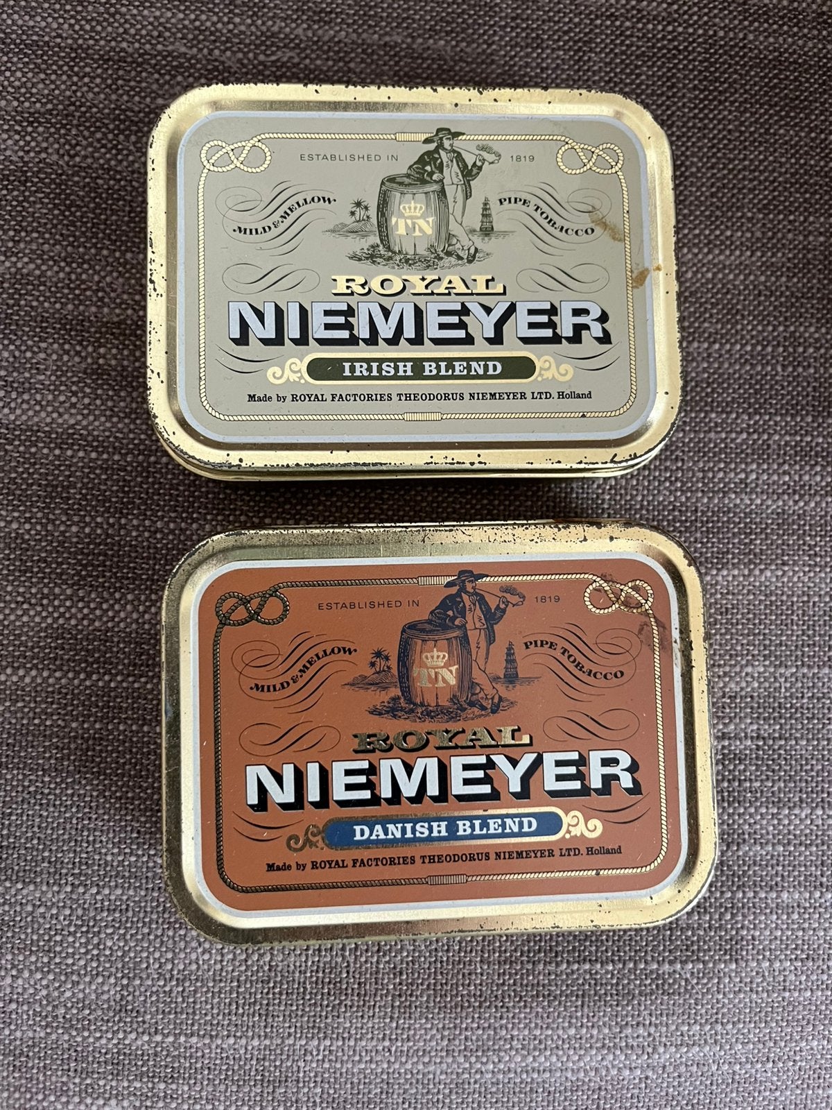 Niemeyer Royal blikjes, Ophalen of Verzenden, Gebruikt, Overige
