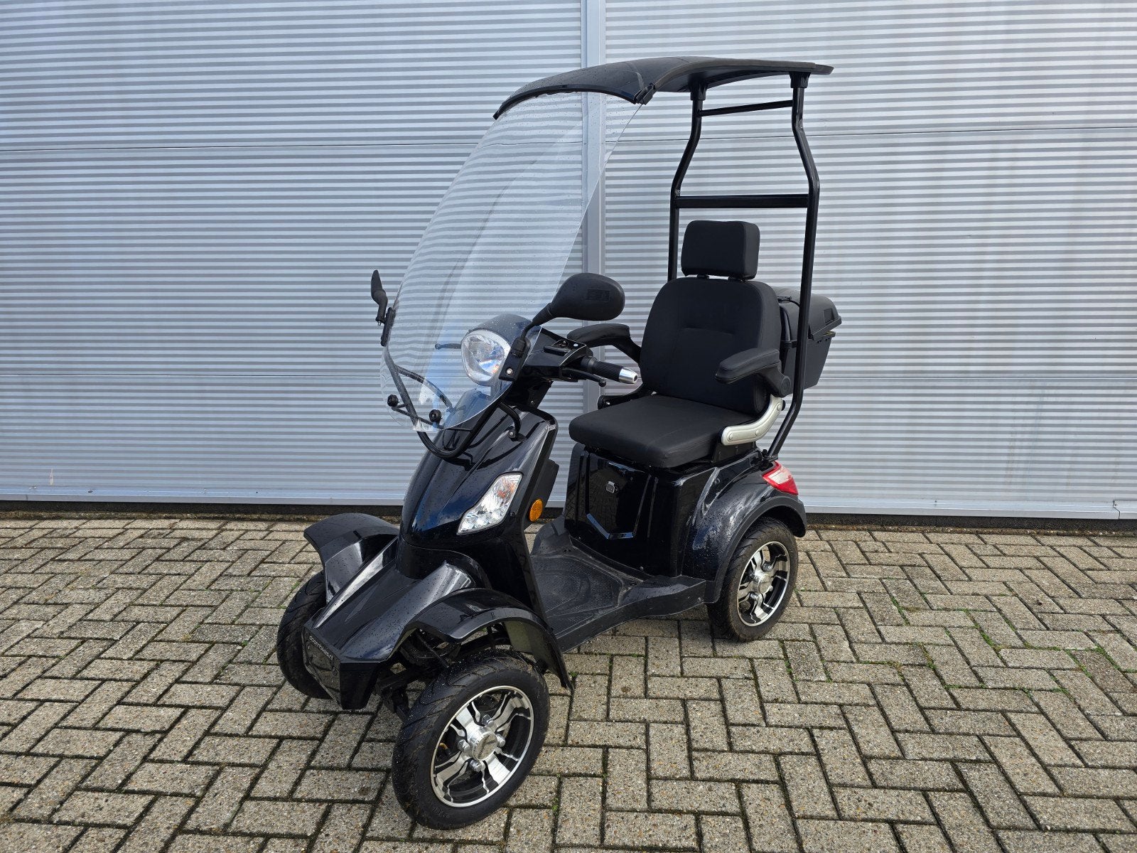 Scootmobiel met kap | 25kmh, Ophalen, Zo goed als nieuw, 46 km of meer, 16 km/u of meer