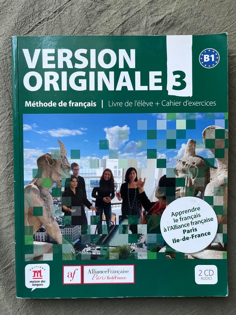 Version Originale 3 - Methode de francais B1, Ophalen of Verzenden, Gelezen, Non-fictie