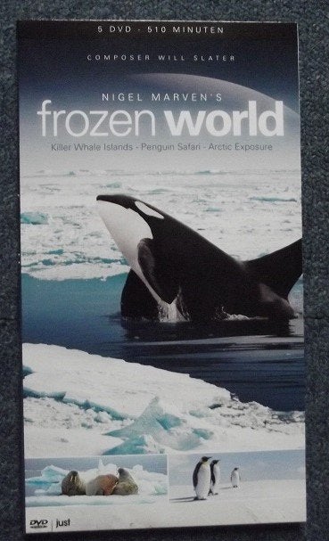 5 DVD set, Nigel Marven's FROZEN WORLD, Alle leeftijden, Ophalen of Verzenden, Zo goed als nieuw, Natuur