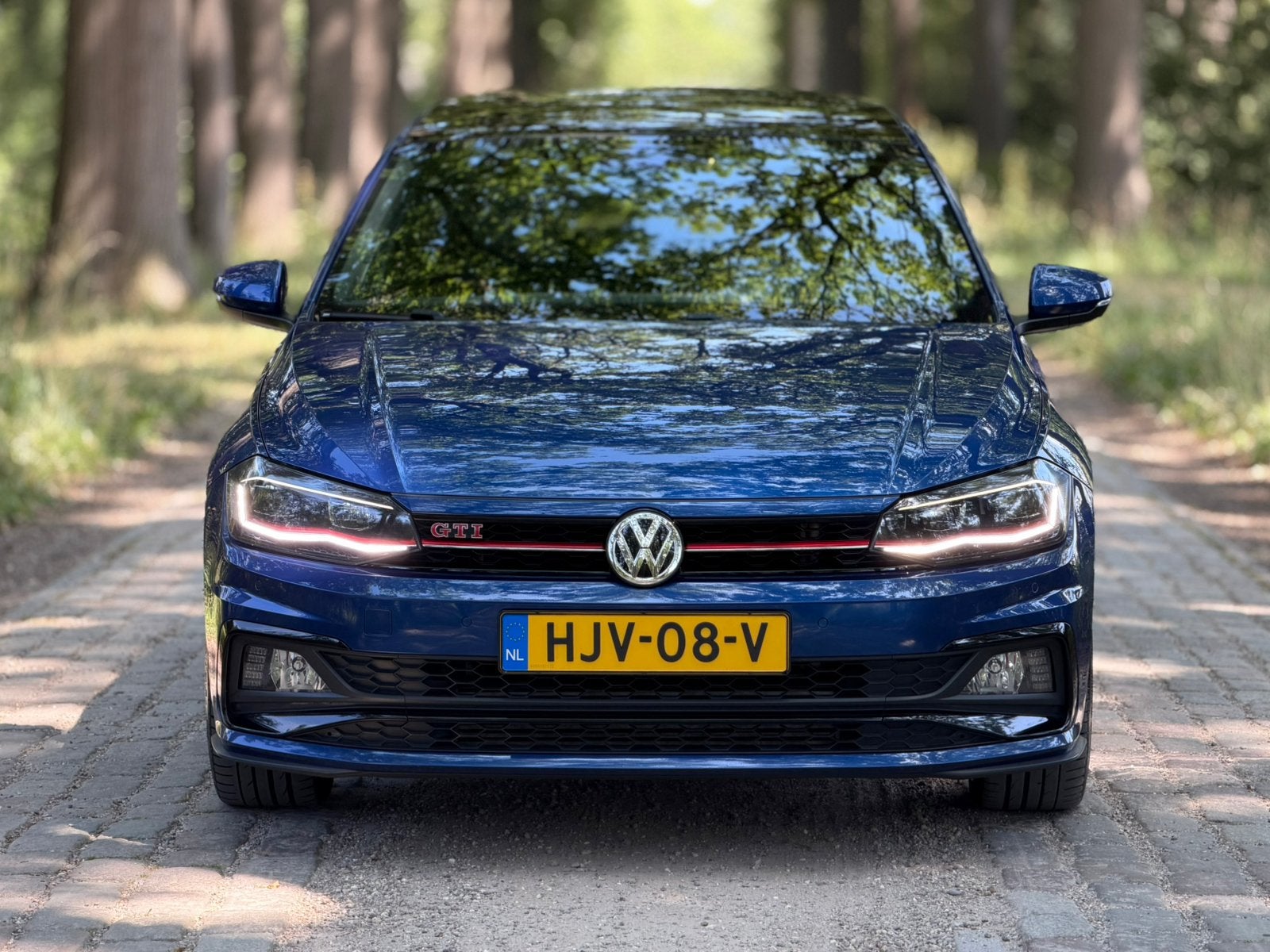 Volkswagen Polo GTI 2.0 TSI – Nieuwstaat | Zeer compleet, Auto's, Volkswagen, 4 cilinders, 1984 cc, Blauw, Particulier
