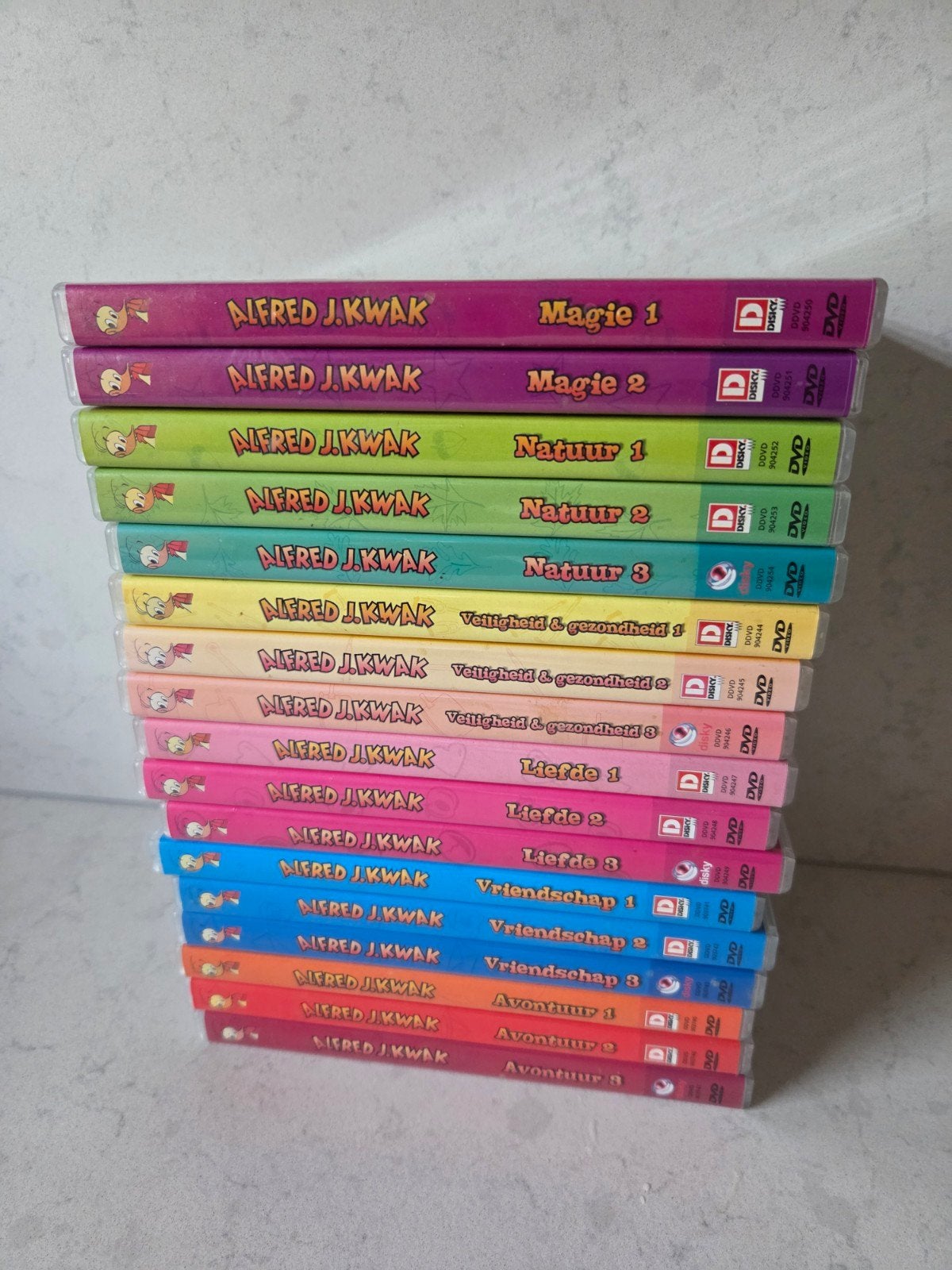 17x dvd's - Alfred J. Kwak, Alle leeftijden, Ophalen of Verzenden, Zo goed als nieuw, Komedie