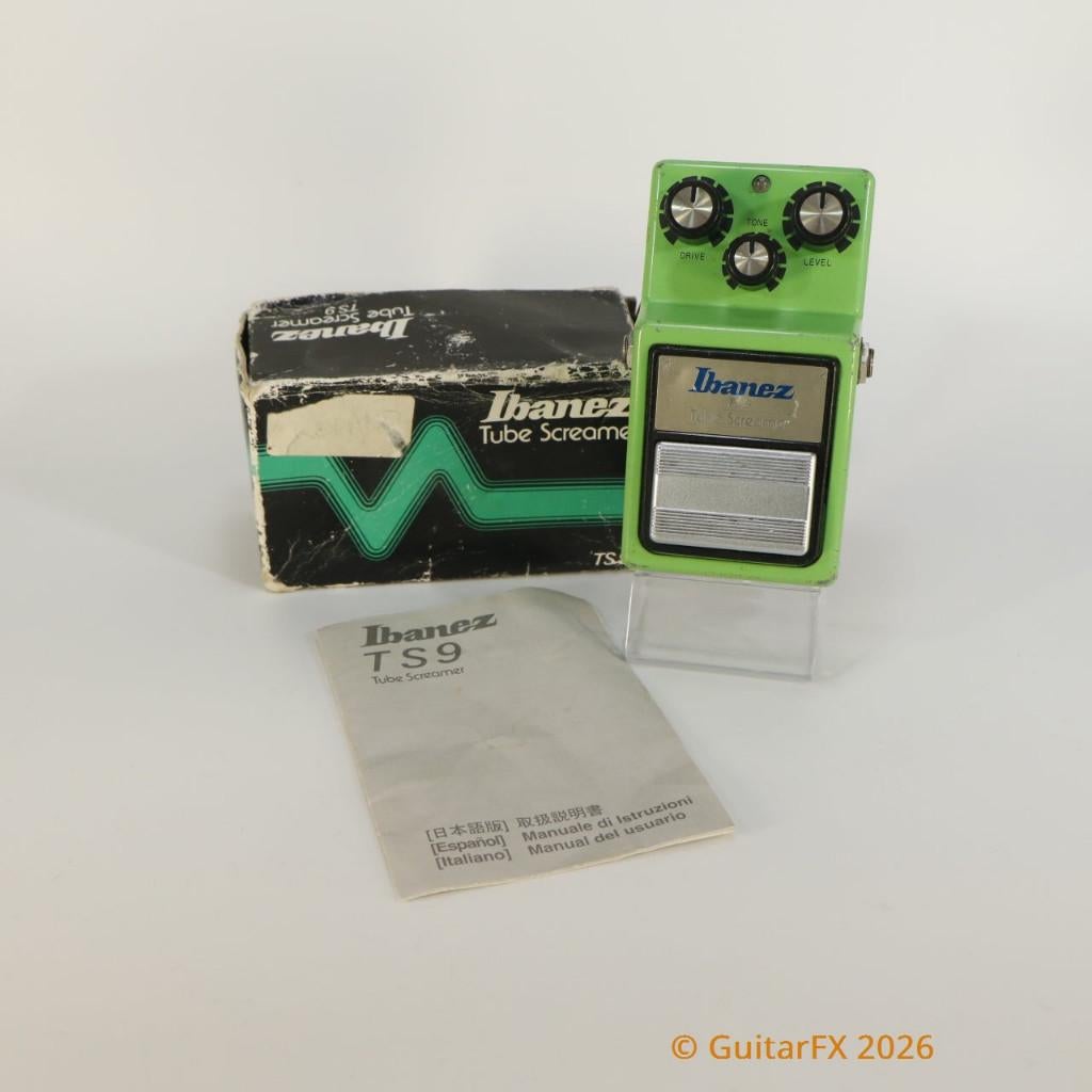 Ibanez TS9 Tube Screamer Overdrive (s/n 265550, Vintage, Ori, Muziek en Instrumenten, Effecten, Gebruikt, -, -, Ophalen of Verzenden