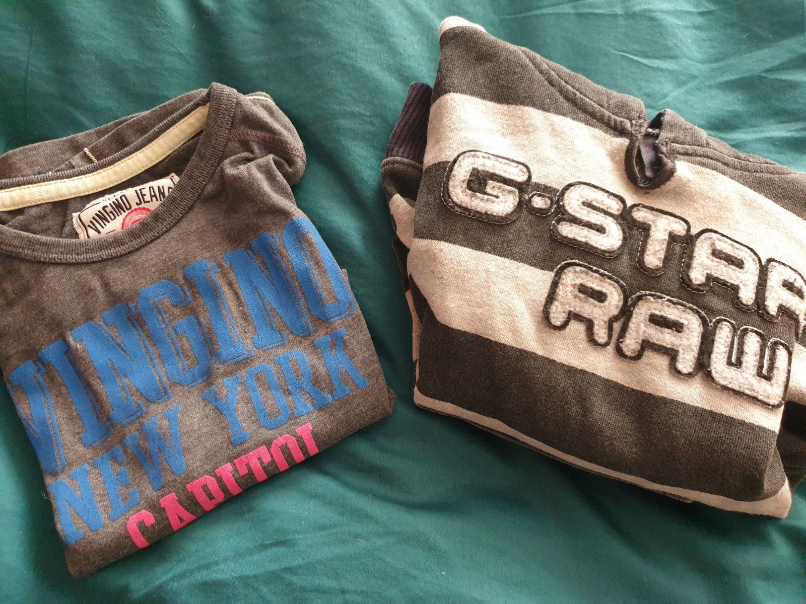 Vingino longsleeve Gstar hoodie 92, Ophalen, Zo goed als nieuw, Jongen, Shirt of Longsleeve