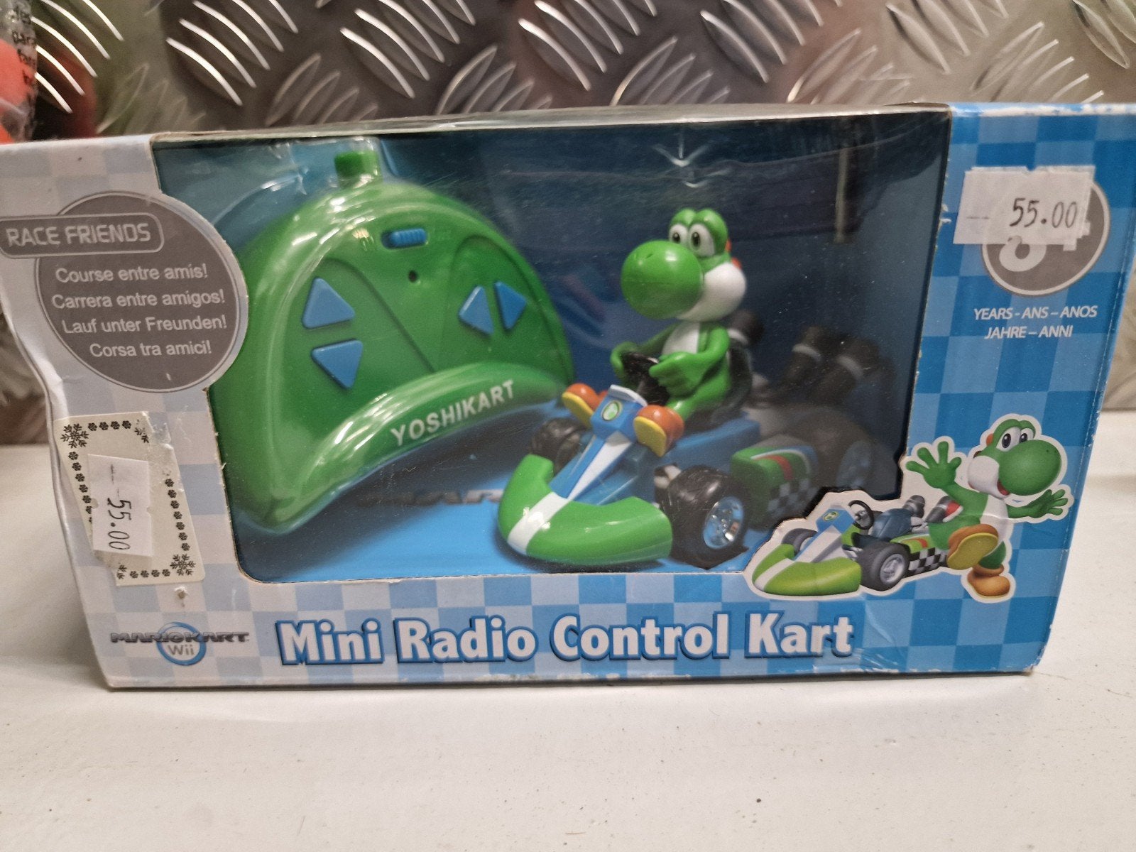 Super Mario Bros movie Mario kart auto YOSHI nieuw, Ophalen of Verzenden, Nieuw