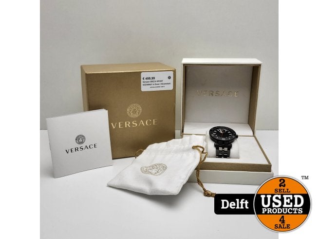 Versace GRECA SPORT VEZ300621 In Doos | Met Garantie, Versace, Zo goed als nieuw, Support@versace.com, Via GesÃ¹ 12
20121 Milan
Italy