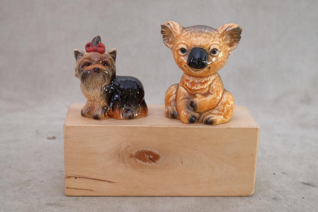 Goebel beeldje koalabeer en hondje Yorkshire terrier, Verzamelen, Beelden en Beeldjes, Ophalen of Verzenden, Zo goed als nieuw