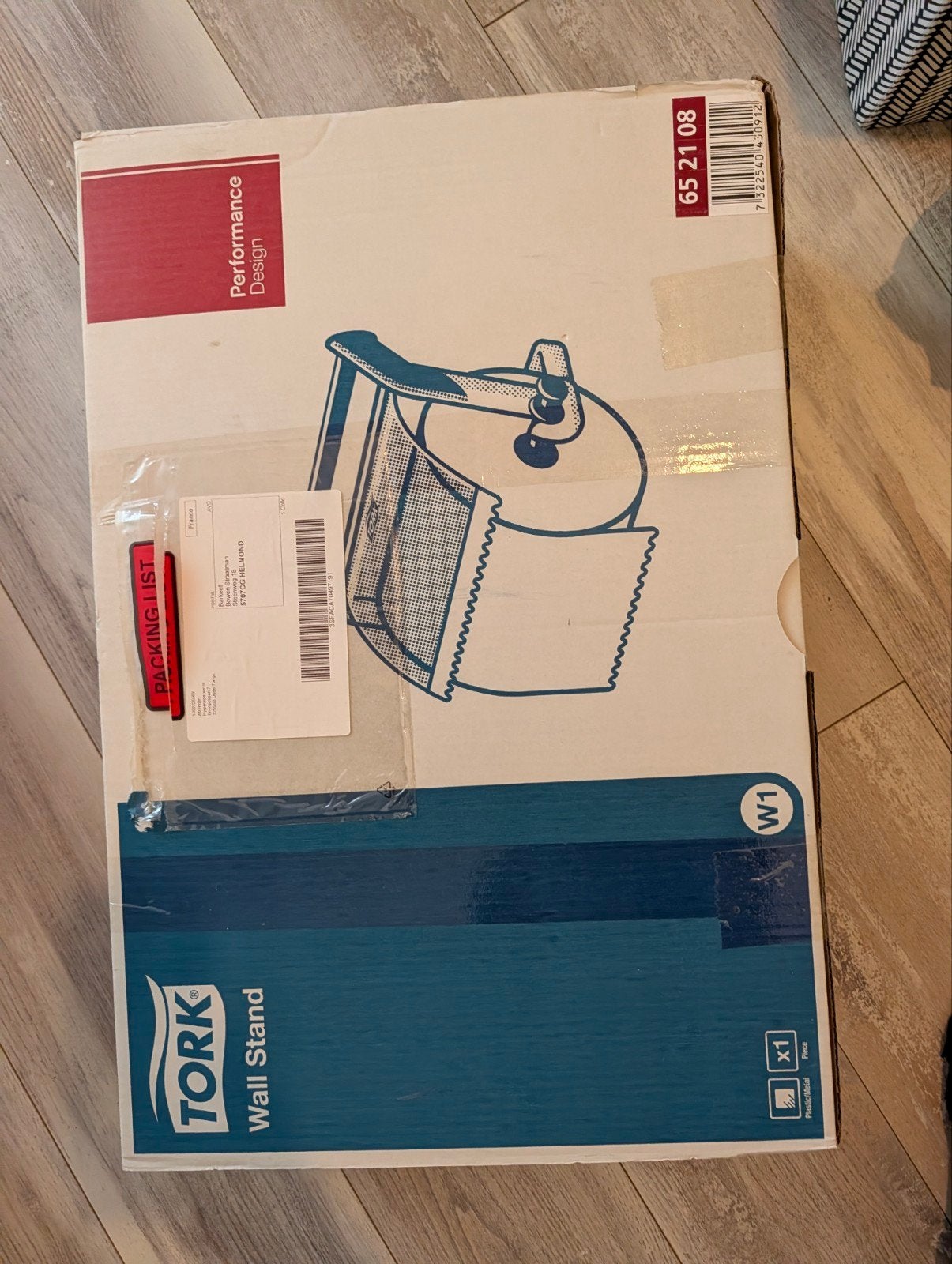 Tork Wall Stand - Handige Wandhouder voor Keuken/Badkamer, Overige typen, Nieuw, Ophalen of Verzenden, Metaal