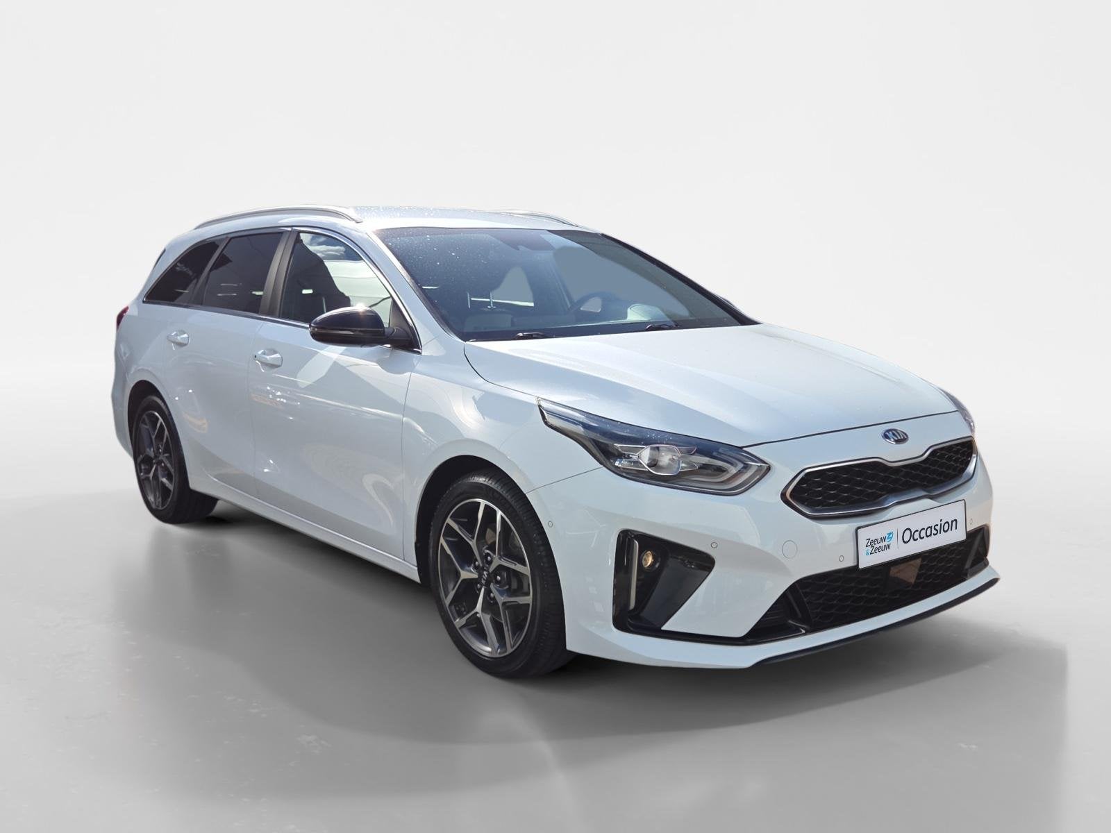 Kia Ceed Sportswagon 1.0 T-GDi GT-Line Business Edition 120, Auto's, Gebruikt, Euro 6, Alcantara, Wit