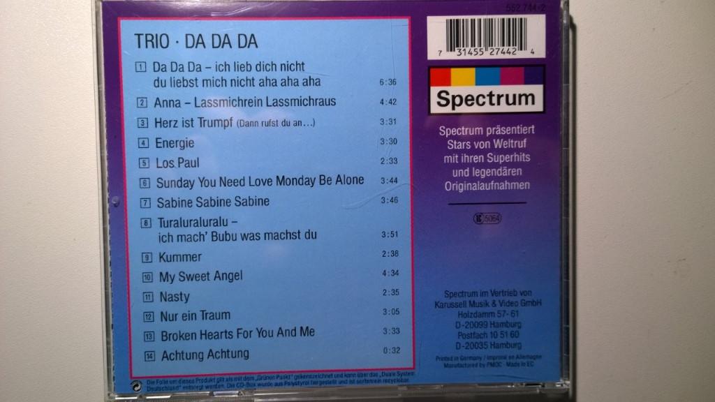 Trio - Da Da Da, Ophalen of Verzenden, 1980 - 1989, Zo goed als nieuw