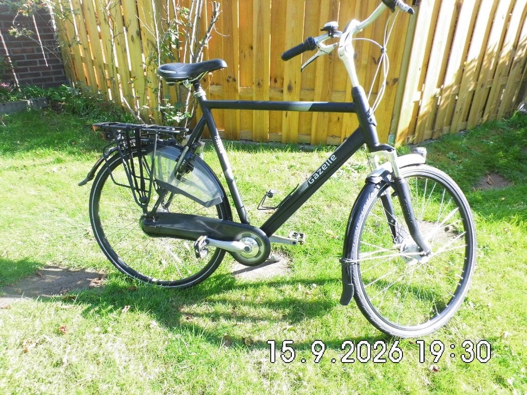 Herenfiets, Gebruikt, Versnellingen, Ophalen of Verzenden, Schijfrem