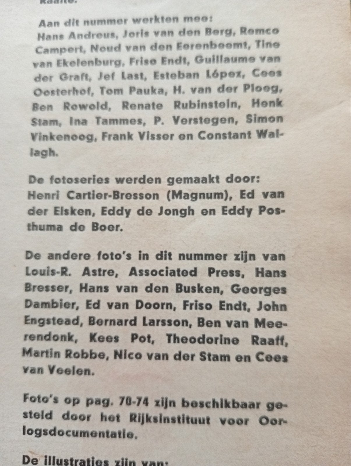 Taboe magazine jaren '60 met topfotografen, Boeken, Ophalen of Verzenden