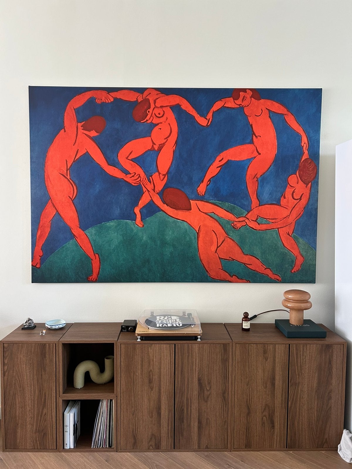 De Dans van Henri Matisse, Ophalen