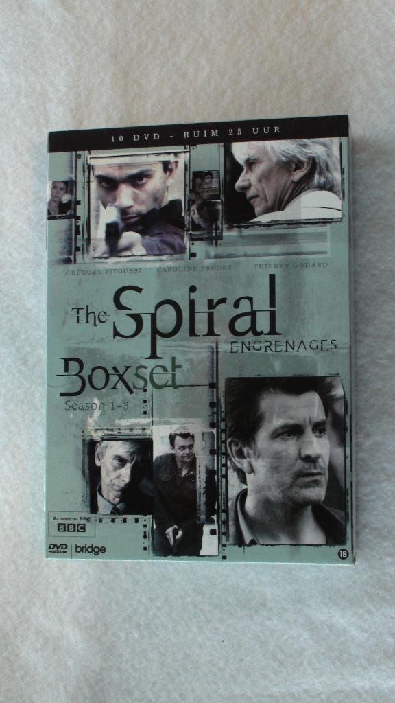 The spiral seizoen 1 2 en 3   10 dvd box 25 uur, Boxset, Ophalen of Verzenden, Zo goed als nieuw, Actie en Avontuur