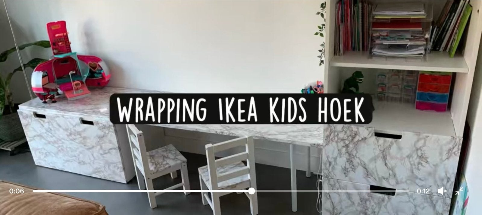 IKEA Småstad kinderbureau en opbergmeubel set, Ophalen, Gebruikt, Jongetje of Meisje