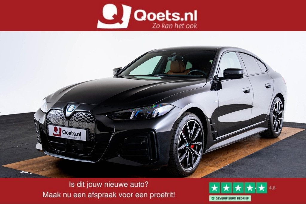 BMW i4 eDrive40 M Sport Edition 84 kWh M Sport Pro - INNOVAT, Auto's, BMW, 12 maanden, Achterwielaandrijving, Zwart, 2020 kg