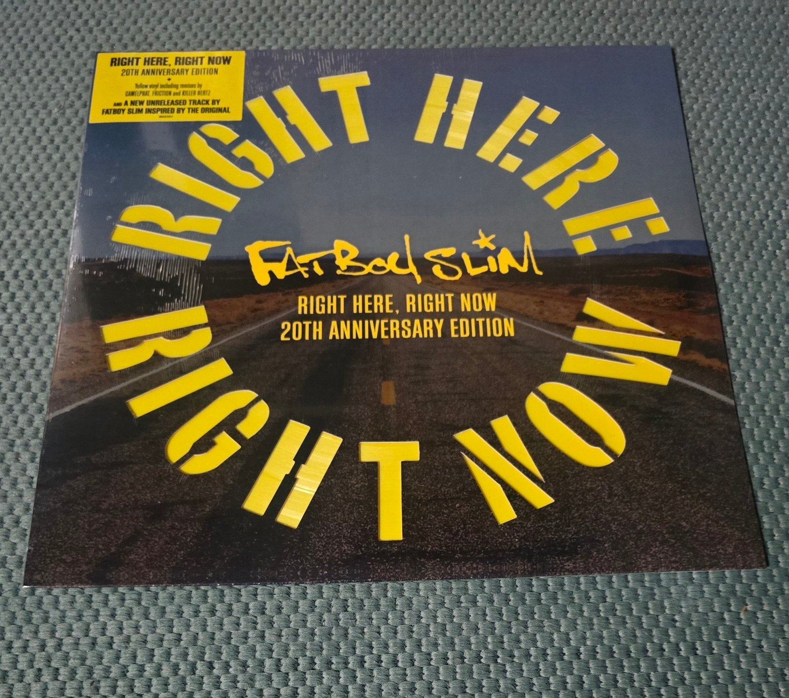 fatboy slim right here right now lp, Ophalen of Verzenden, Nieuw in verpakking, 12 inch