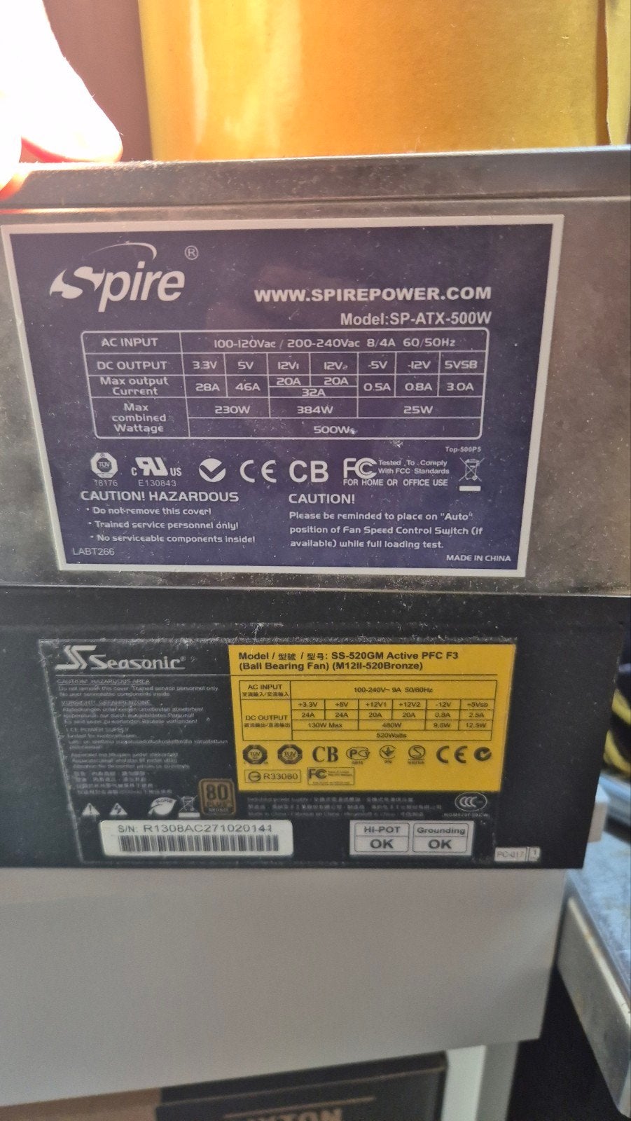 500w psu power supply voor pc, Ophalen of Verzenden