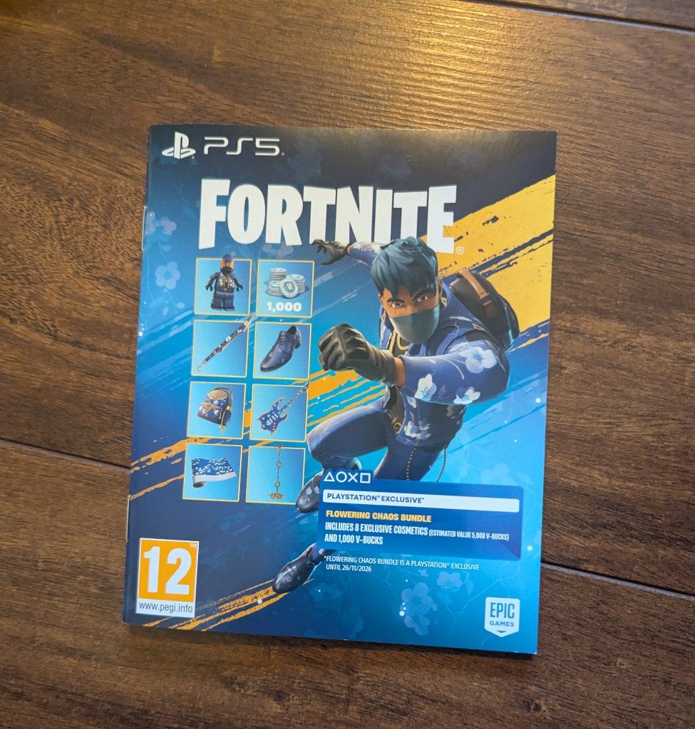Fortnite Flowering Chaos Bundle + 1.000 V-Bucks, Ophalen of Verzenden, Nieuw
