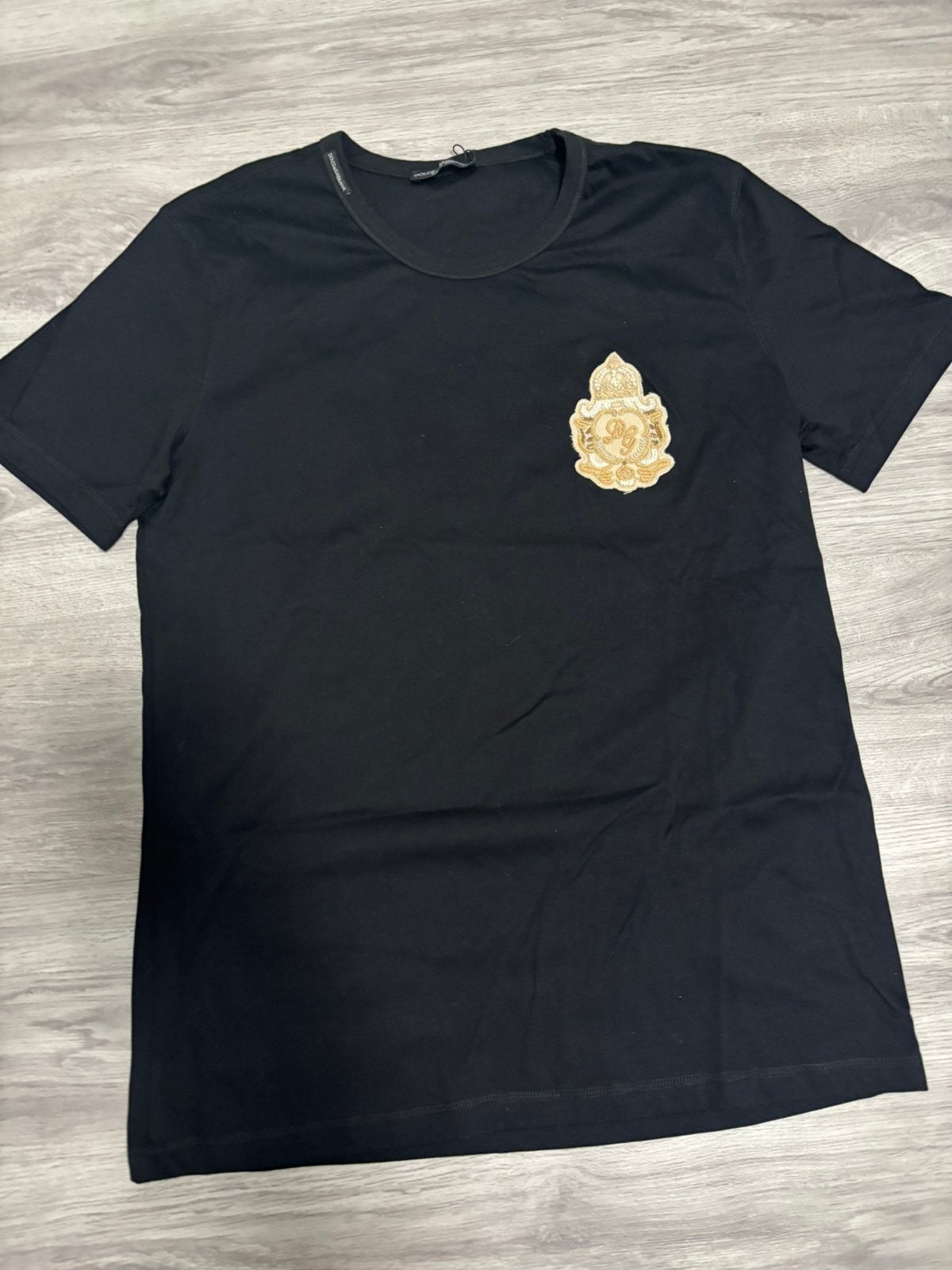 Dolce&gabbana shirt, Kleding | Heren, Verzenden, Zo goed als nieuw, Overige maten, Zwart