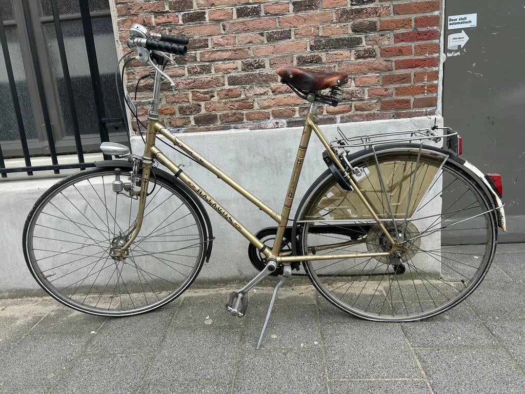 Retro Batavus damesfiets, Ophalen, Velgrem, Versnellingen, Batavus