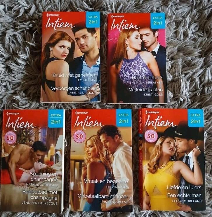 Harlequin Intiem Boekenpakket, Ophalen of Verzenden, Zo goed als nieuw, Diverse auteurs, Nederland