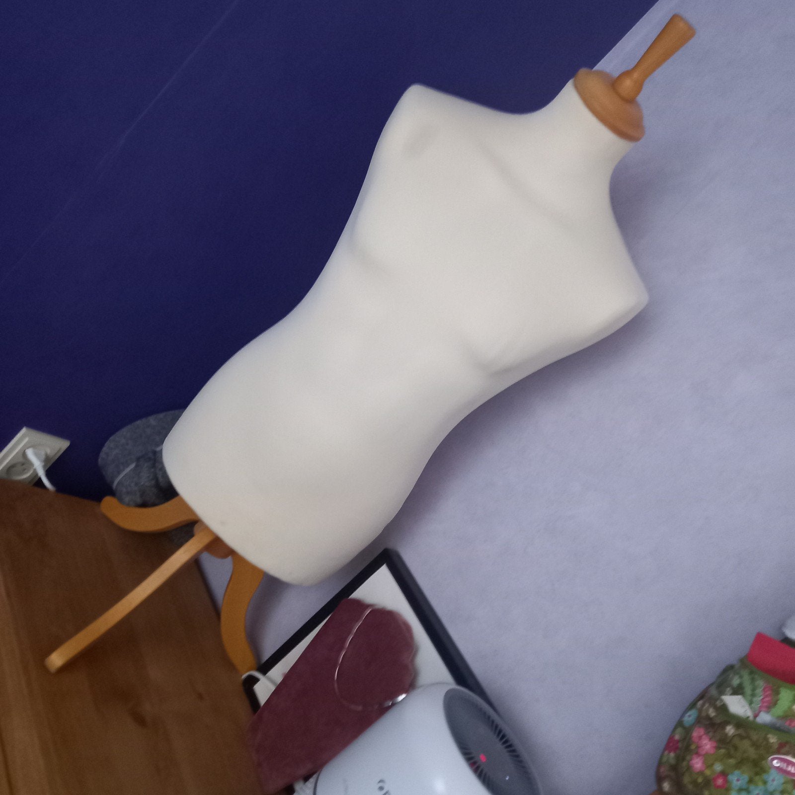 2  paspoppen laag en hoog, Ophalen, Gebruikt, Paspop