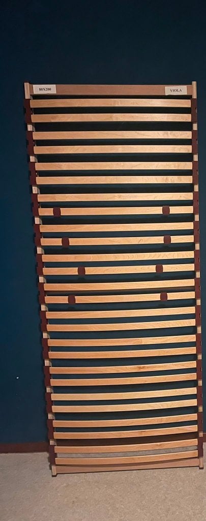 Lattenbodem 80x200 cm, Ophalen, Eenpersoons, Nieuw, 80 cm