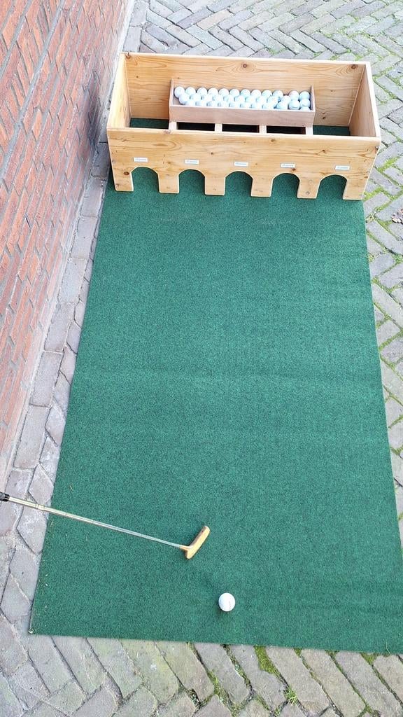 Midget golf  Oud Hollandse spellen, Ophalen