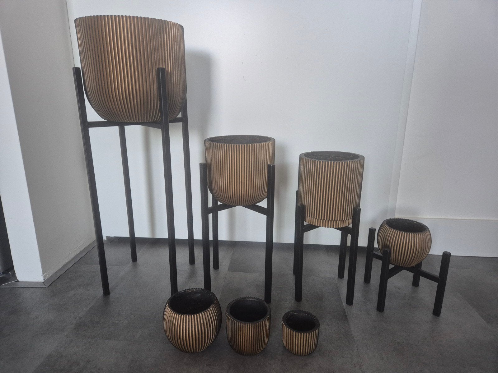 Capi Europe Groove bloempotten - Mica Decorations standaard, Ophalen, Nieuw, Binnen