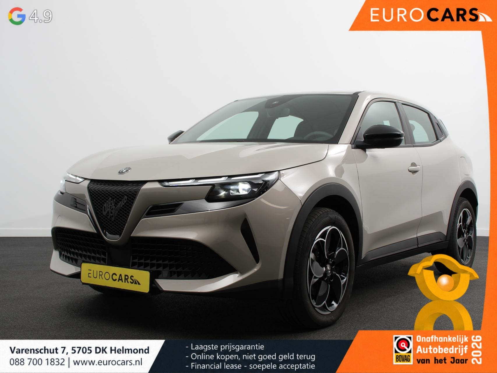 Alfa Romeo Junior Elettrica Automaat 156PK DEMO ! Adaptieve, 413 km, Stof, Gebruikt, SUV of Terreinwagen