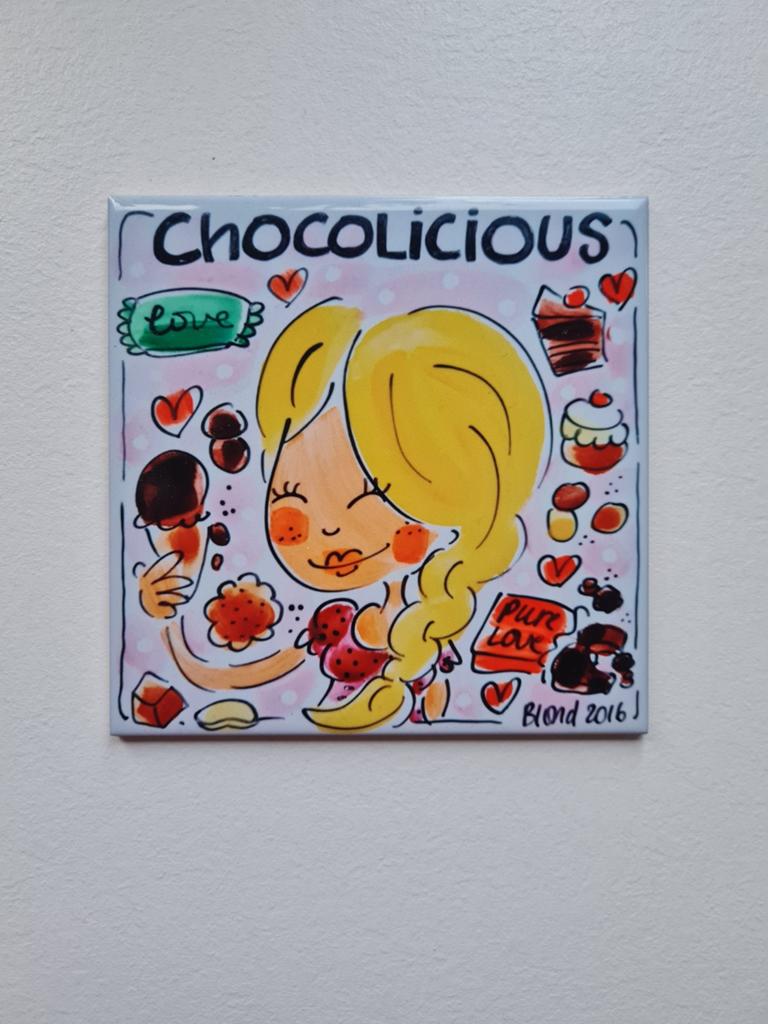 Blond Amsterdam style tegel chocolicious, Huis en Inrichting, Keuken | Servies, Ophalen of Verzenden, Zo goed als nieuw, Aardewerk