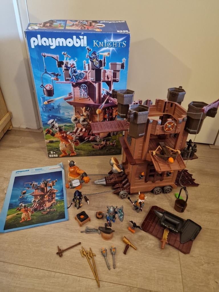 Verzameling ridder sets Playmobil - sets 9340, 4837, 5392, Kinderen en Baby's, Speelgoed | Playmobil, Ophalen, Gebruikt