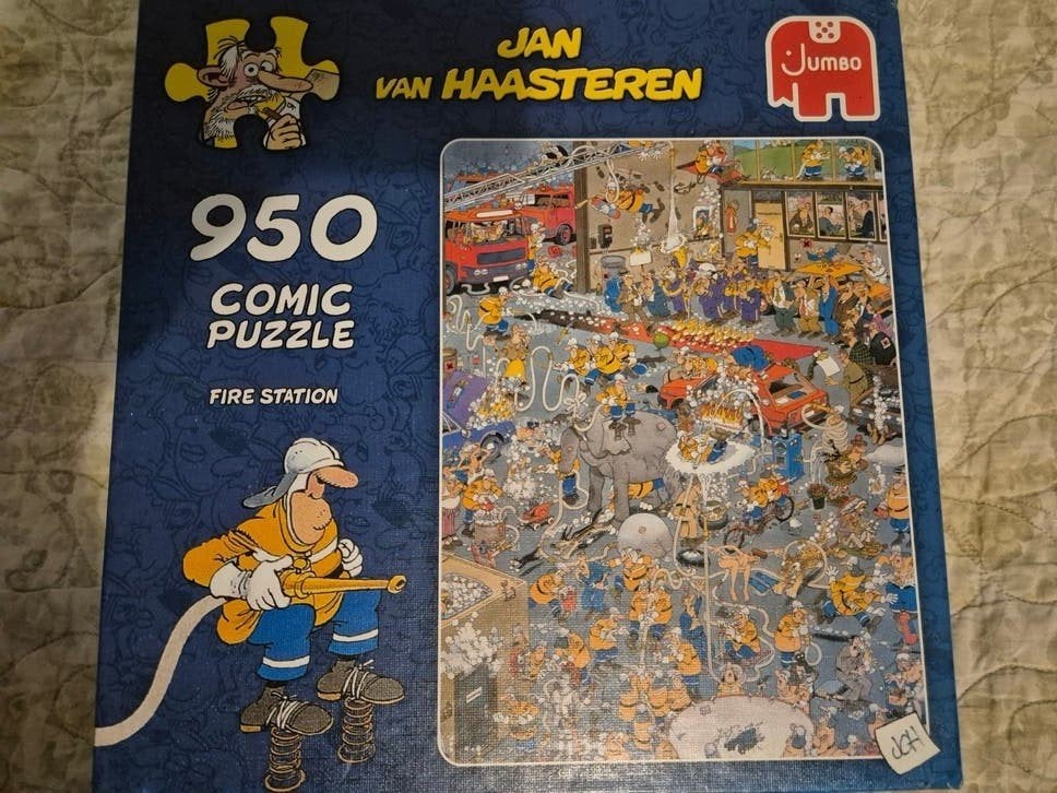 Jan van Haasteren - Brandweerkazerne 950 stukje, Ophalen of Verzenden, 500 t/m 1500 stukjes, Gebruikt, Legpuzzel