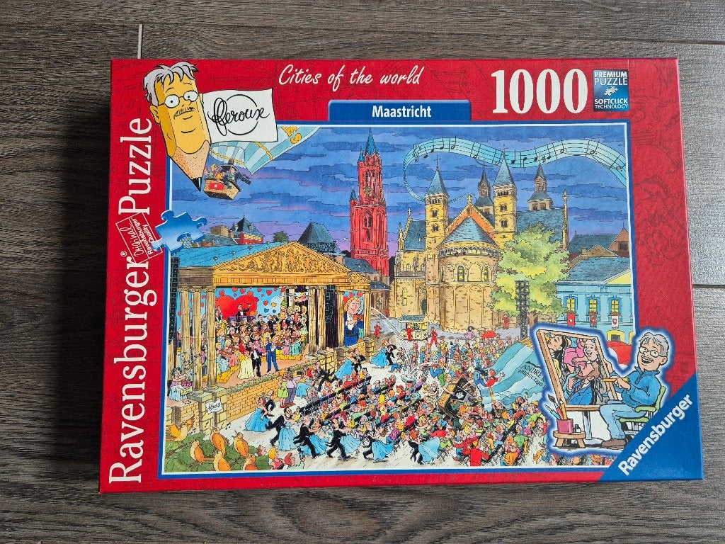 Legpuzzel andre rieu, Hobby en Vrije tijd, Denksport en Puzzels, Ophalen, 500 t/m 1500 stukjes, Zo goed als nieuw, Legpuzzel