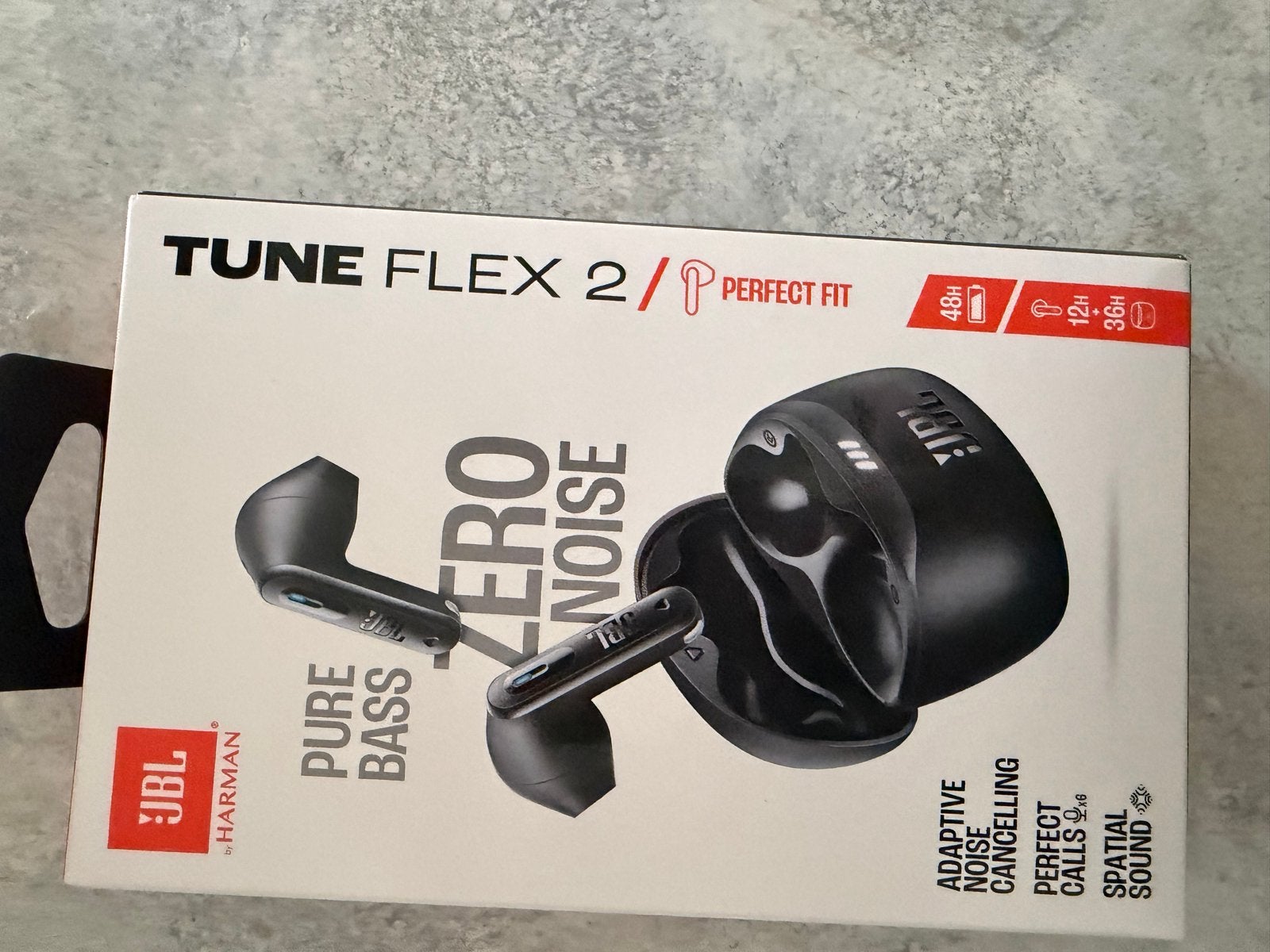 JBL Tune Flex 2 TWS Draadloze Oordopjes - Zwart, Overige merken, Nieuw, Draadloos, Op oor (supra aural)
