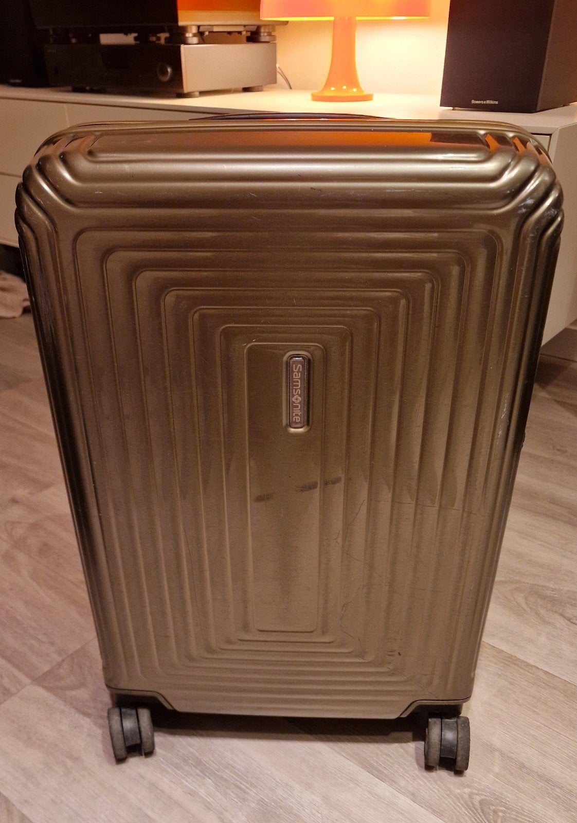 Gratis Samsonite Neopulse handbagage koffer - defect, Ophalen, Gebruikt, 55 tot 75 cm, Uitschuifbare handgreep