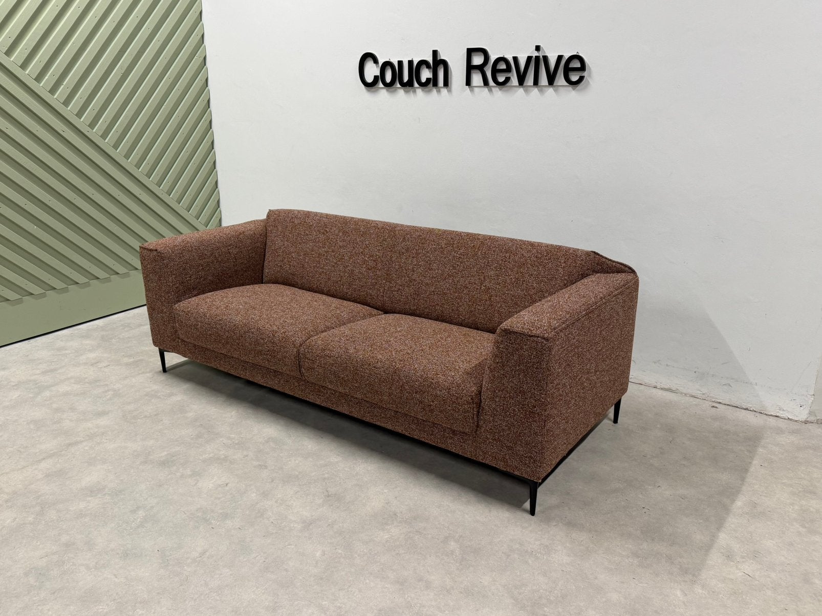 Rode Design Bank  220 x 90 | GRATIS LEVERING, Huis en Inrichting, Banken | Bankstellen, -, Verzenden, -, 75 tot 100 cm