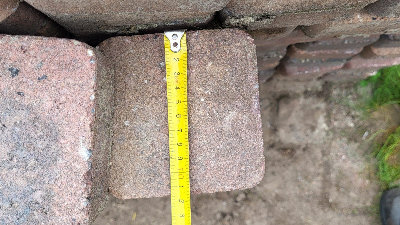 Gratis restpartij stenen, Ophalen, Gebruikt, Klinkers, 10 m² of meer