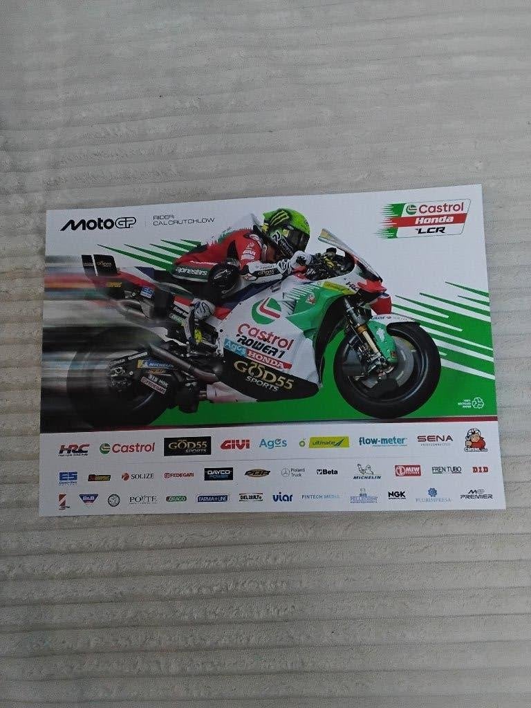 A4 Foto kaart cal crutchlow tt assen 2026, Verzamelen, Ophalen of Verzenden, Nieuw, Motoren