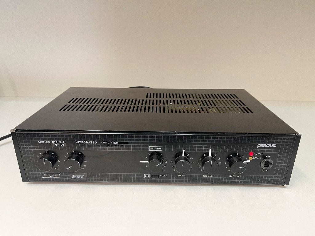PASO Series 7000 Intergrated Amplifire serie 204481, Overige merken, N, Ophalen of Verzenden, Stereo