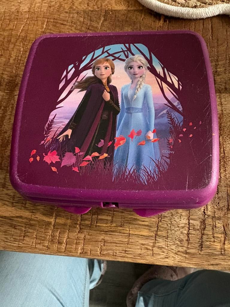 Tupperware snack doosje Frozen, Diversen, Ophalen, Gebruikt