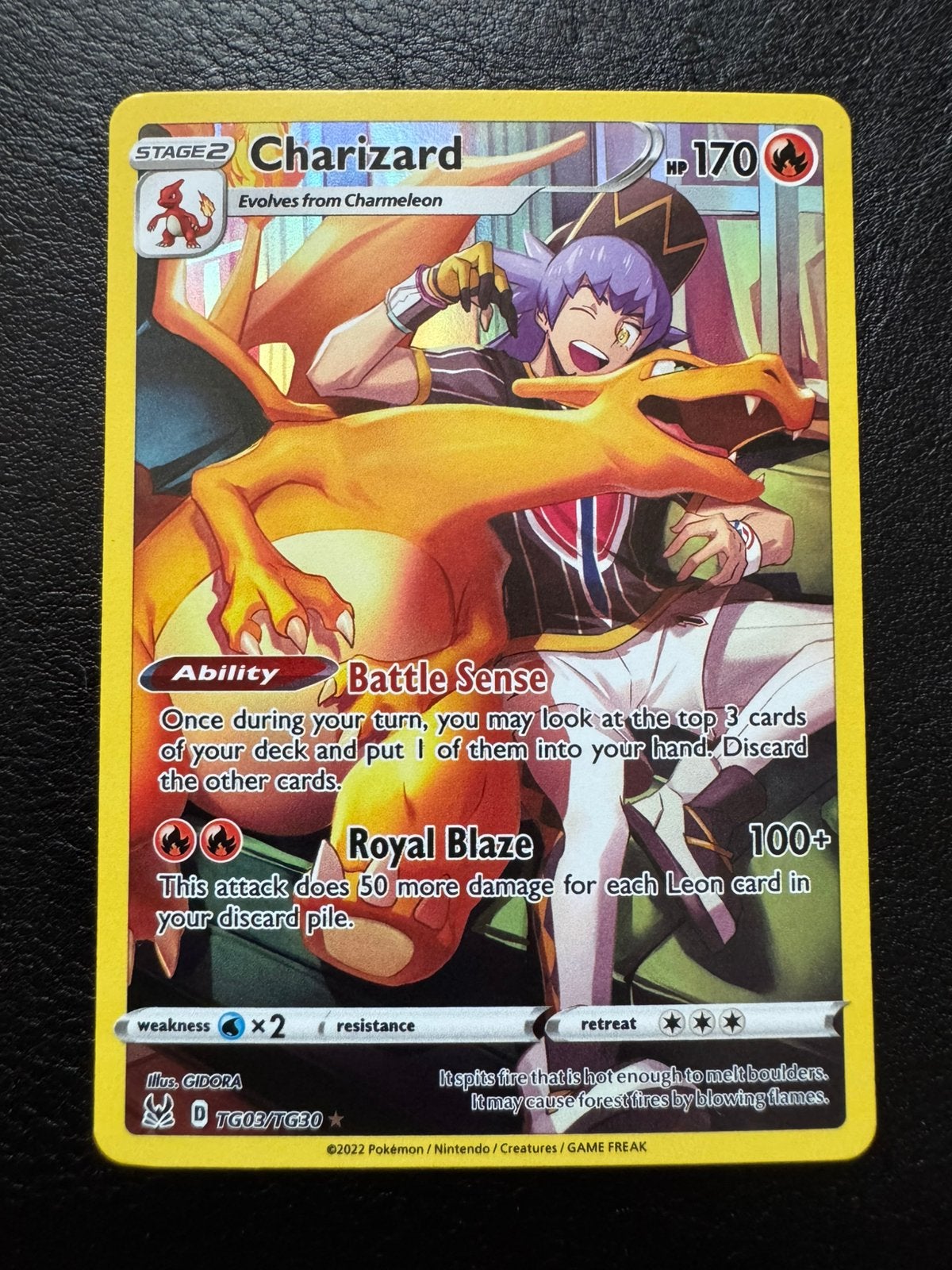 Charizard Lost Origin Pokemon, Ophalen of Verzenden, Zo goed als nieuw