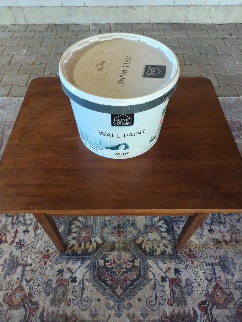 Muurverf HOME VISION wit 10 liter, Doe-het-zelf en Verbouw, Verf, Beits en Lak, Ophalen, 5 tot 10 liter, Wit, Verf