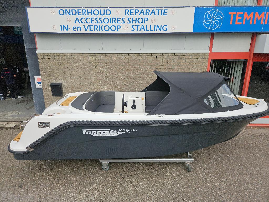Topcraft 565 Tender compleet! Motor, foamvloer etc.