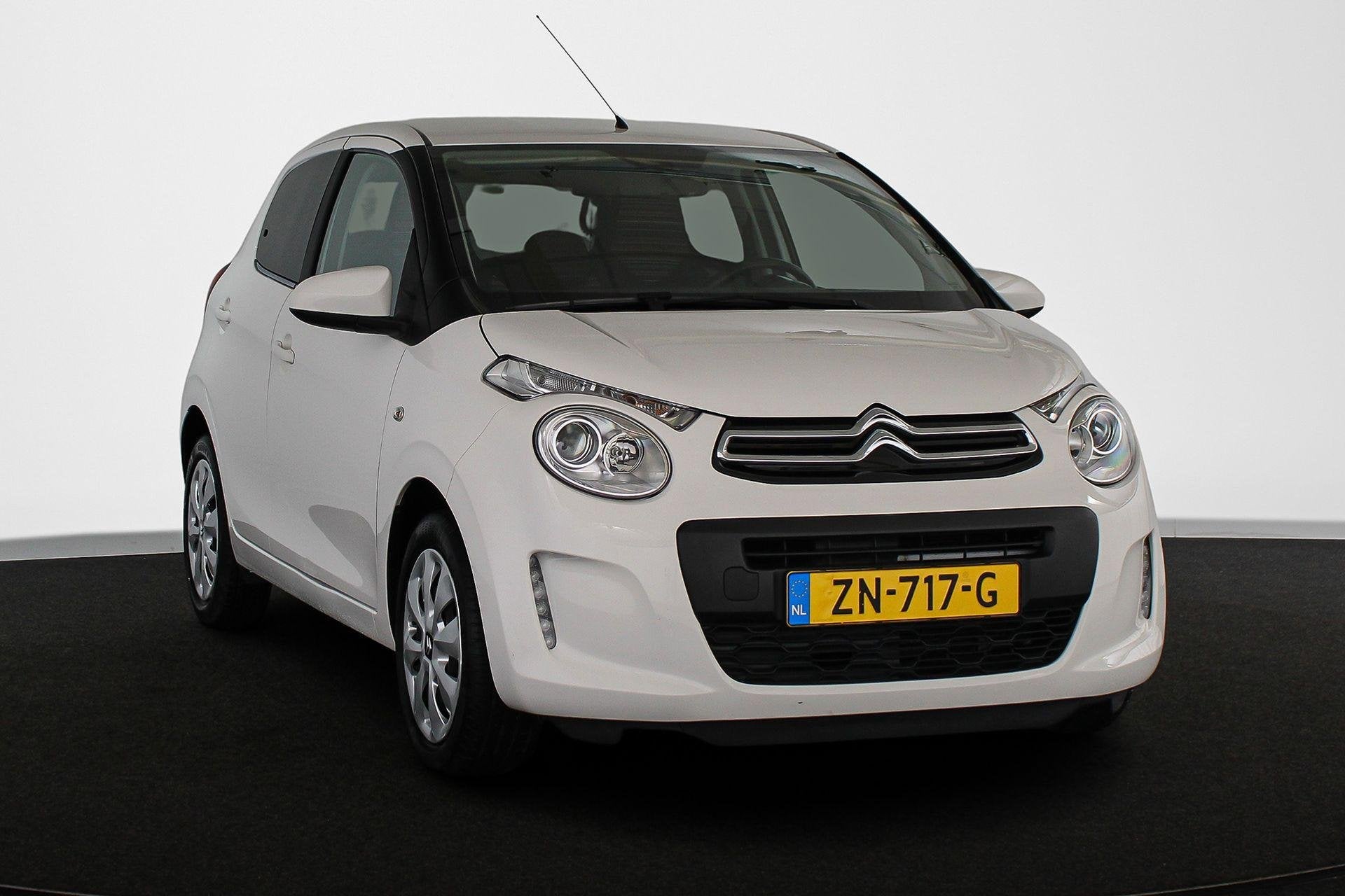 Citroen C1 1.0 VTi Feel Automaat Airco Elektrische Ramen, Auto's, Stof, Gebruikt, 4 stoelen, C1