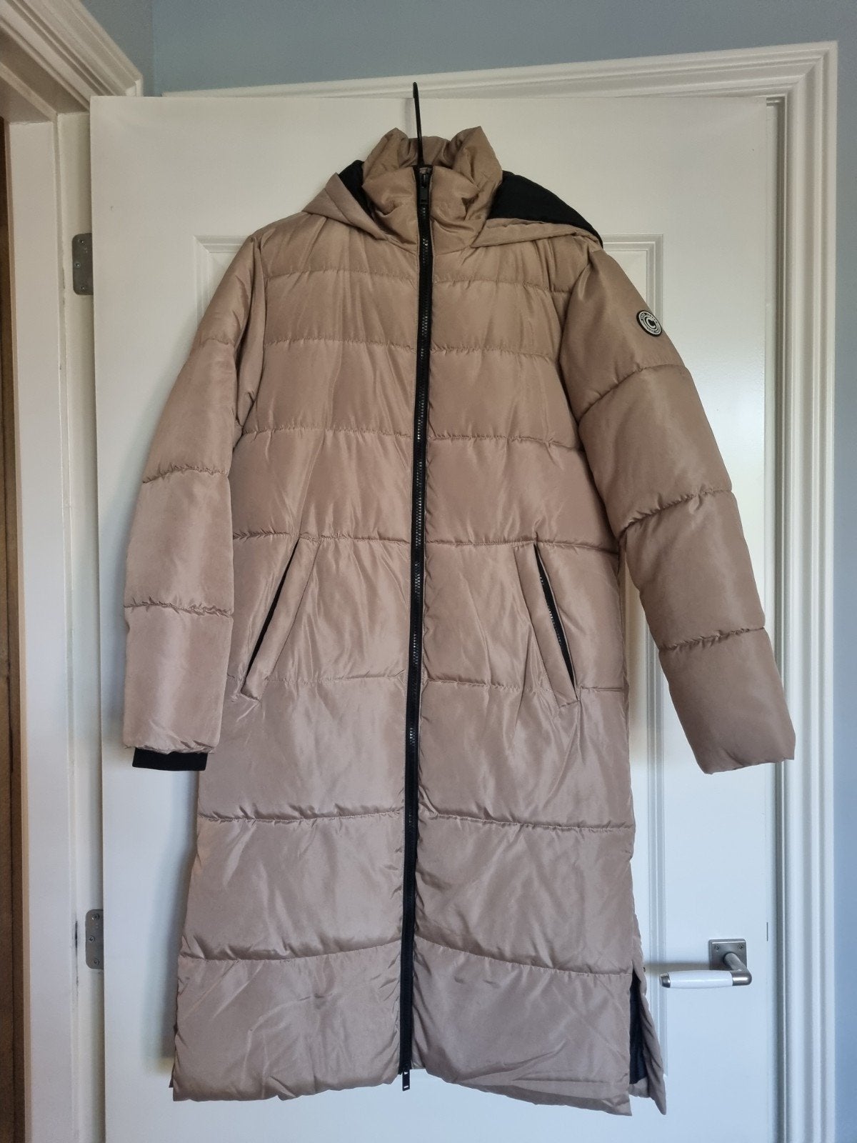 Beige Cars Jeans winterjas maat 176, Beige, Maat 46/48 (XL) of groter, Ophalen of Verzenden, Zo goed als nieuw